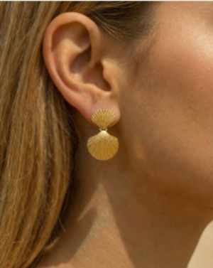 Shell Drop Earring