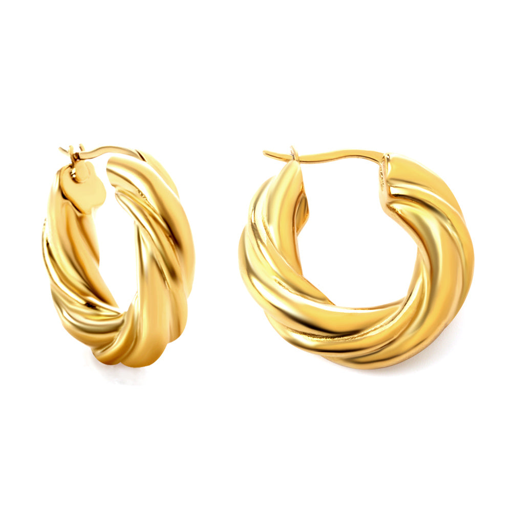 Twist Earring Hoop
