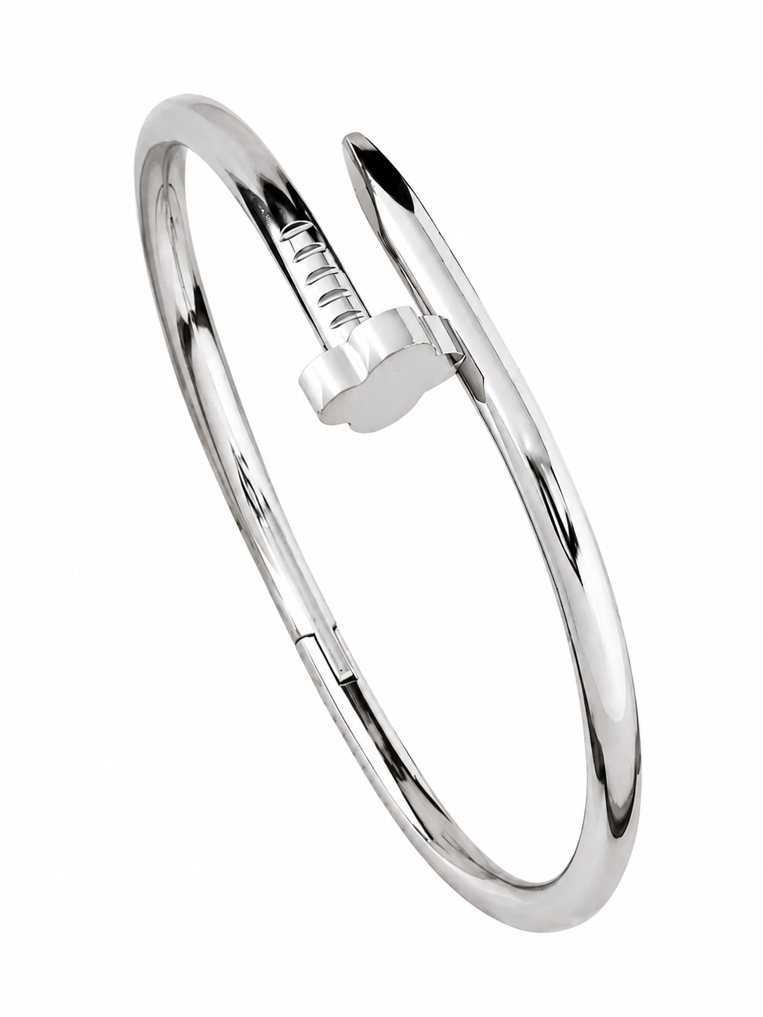 Silver Bangle Trio
