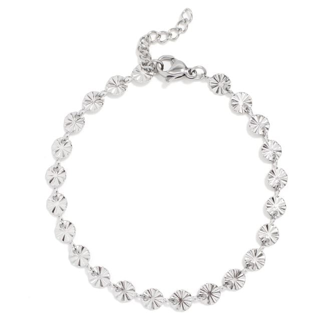 Sunburst Bracelet - Gold or Silver