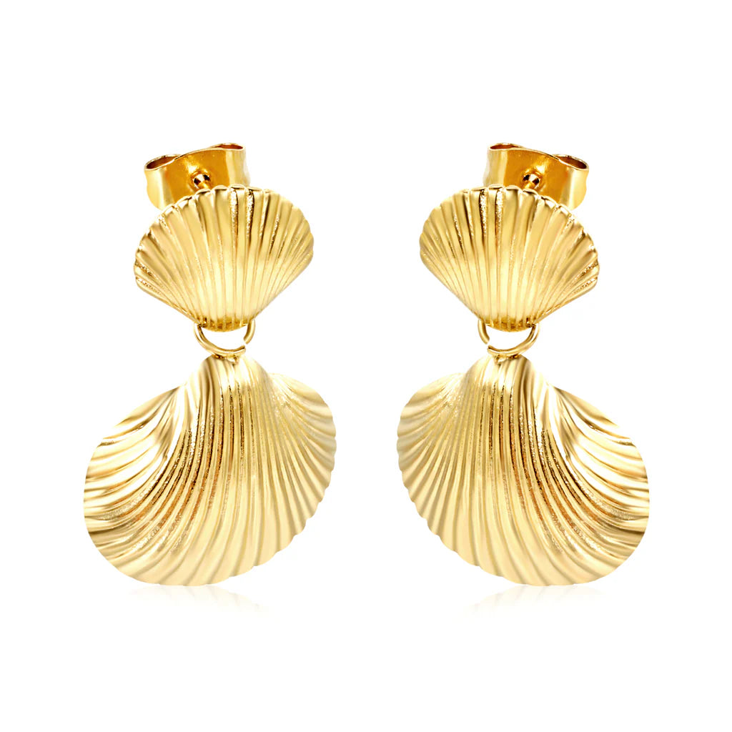 Shell Drop Earring